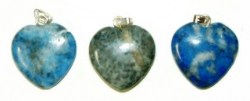 Μενταγιόν Καρδιά Lapis Lazuli