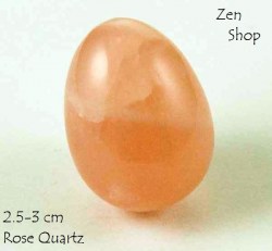 Μικρό Αυγό από Ροζ Χαλαζία